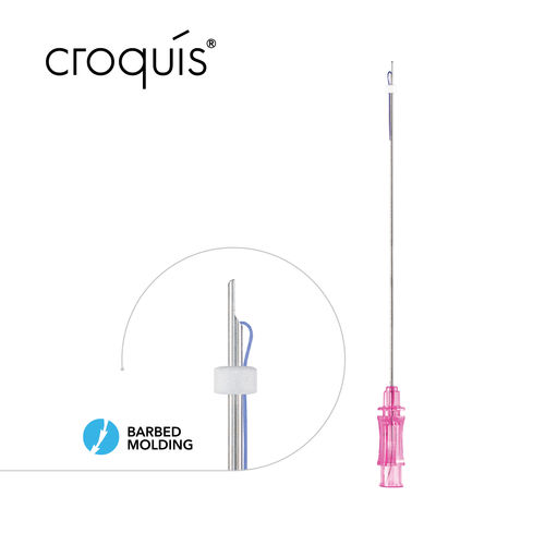 croquís® Barbed Molding Fäden (L-Cannula), 6 St.